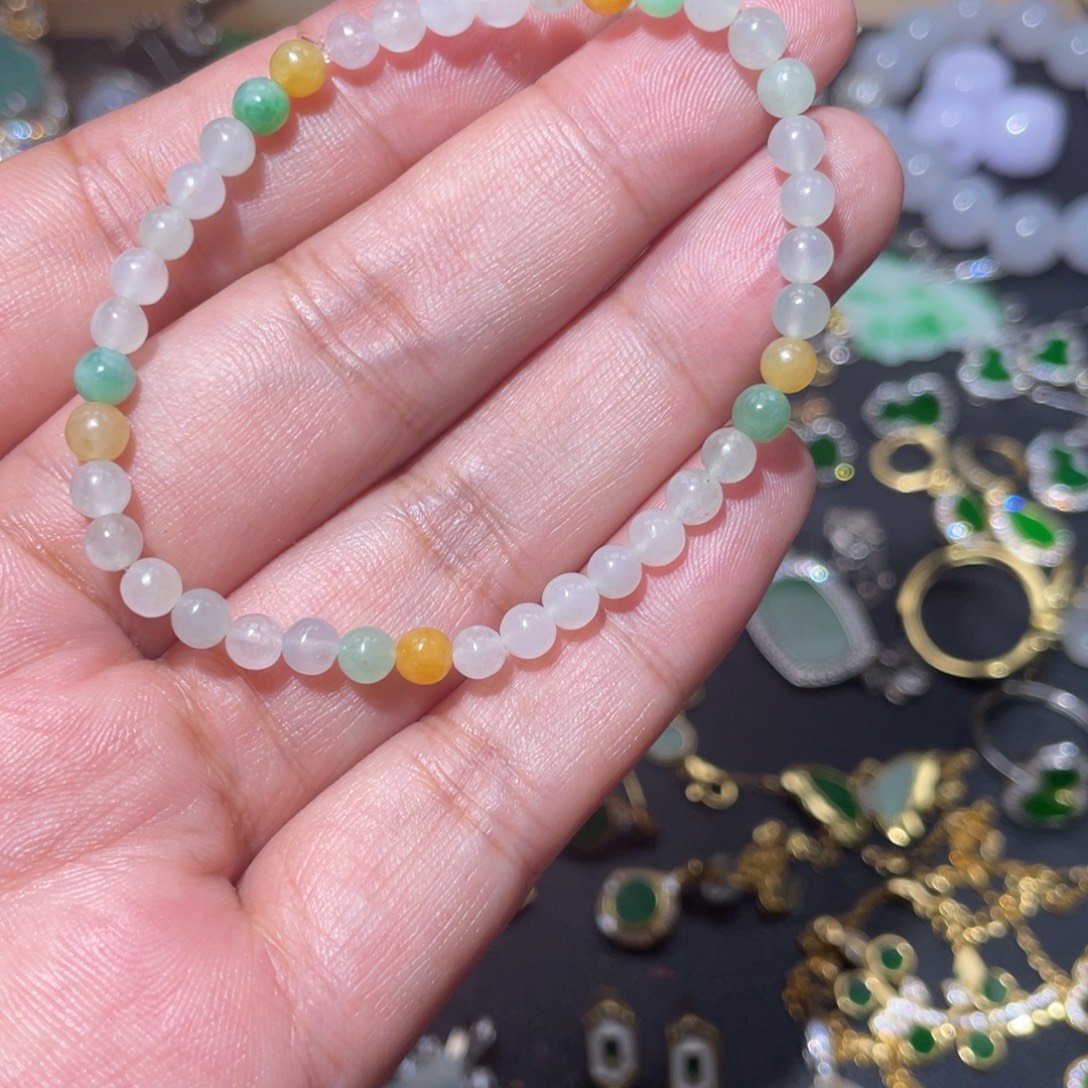 翡翠未镶嵌颈饰天然翡翠