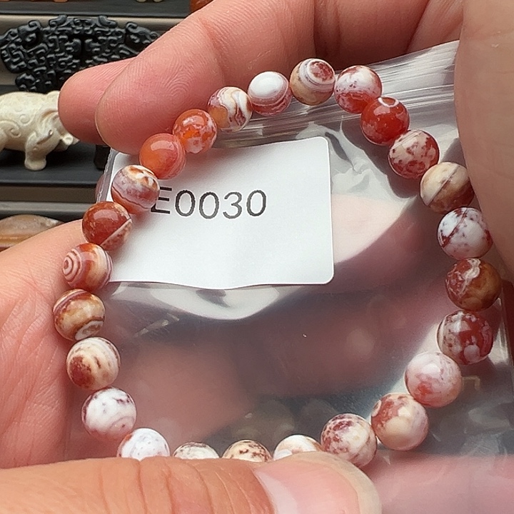 未镶嵌玛瑙/玉髓珠宝半成品