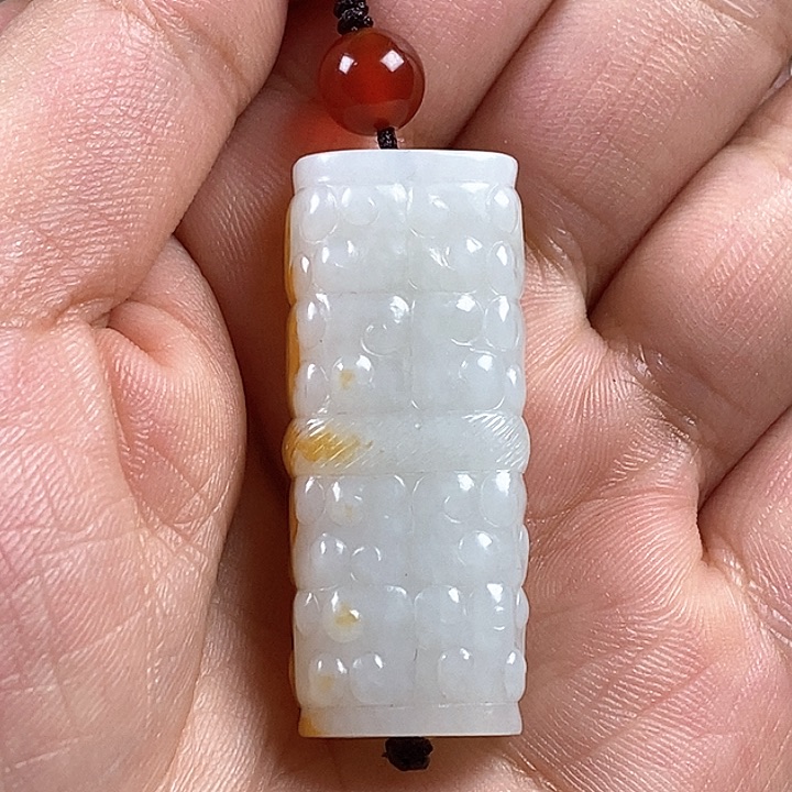 和田玉挂件未镶嵌晓*