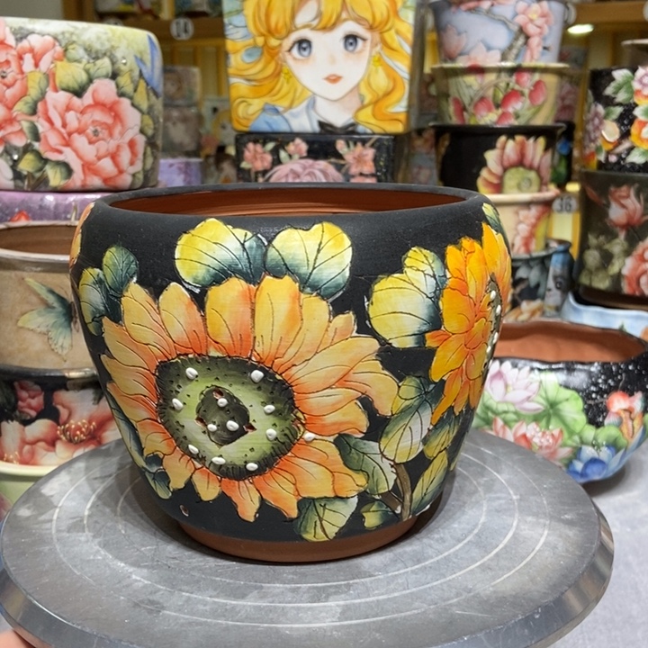 景德镇艺术手绘作品