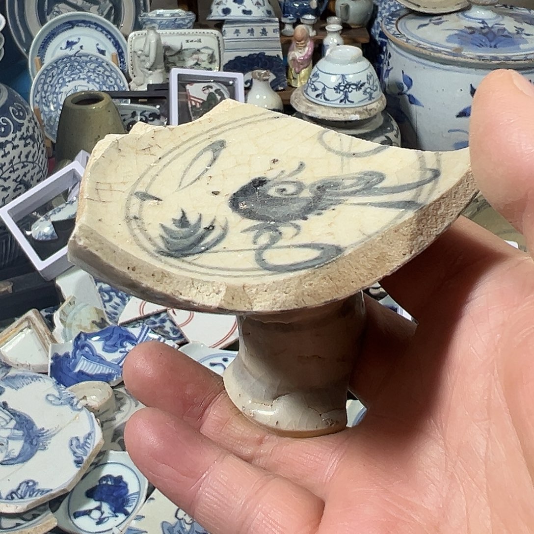 清***居瓷片瓷片标本，全场包邮