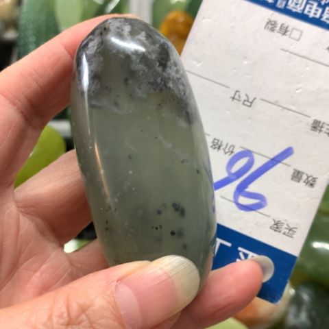 蛇纹石玉未镶嵌手把件