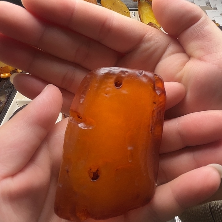 定制琥珀未镶嵌纯天然蜜蜡吊坠