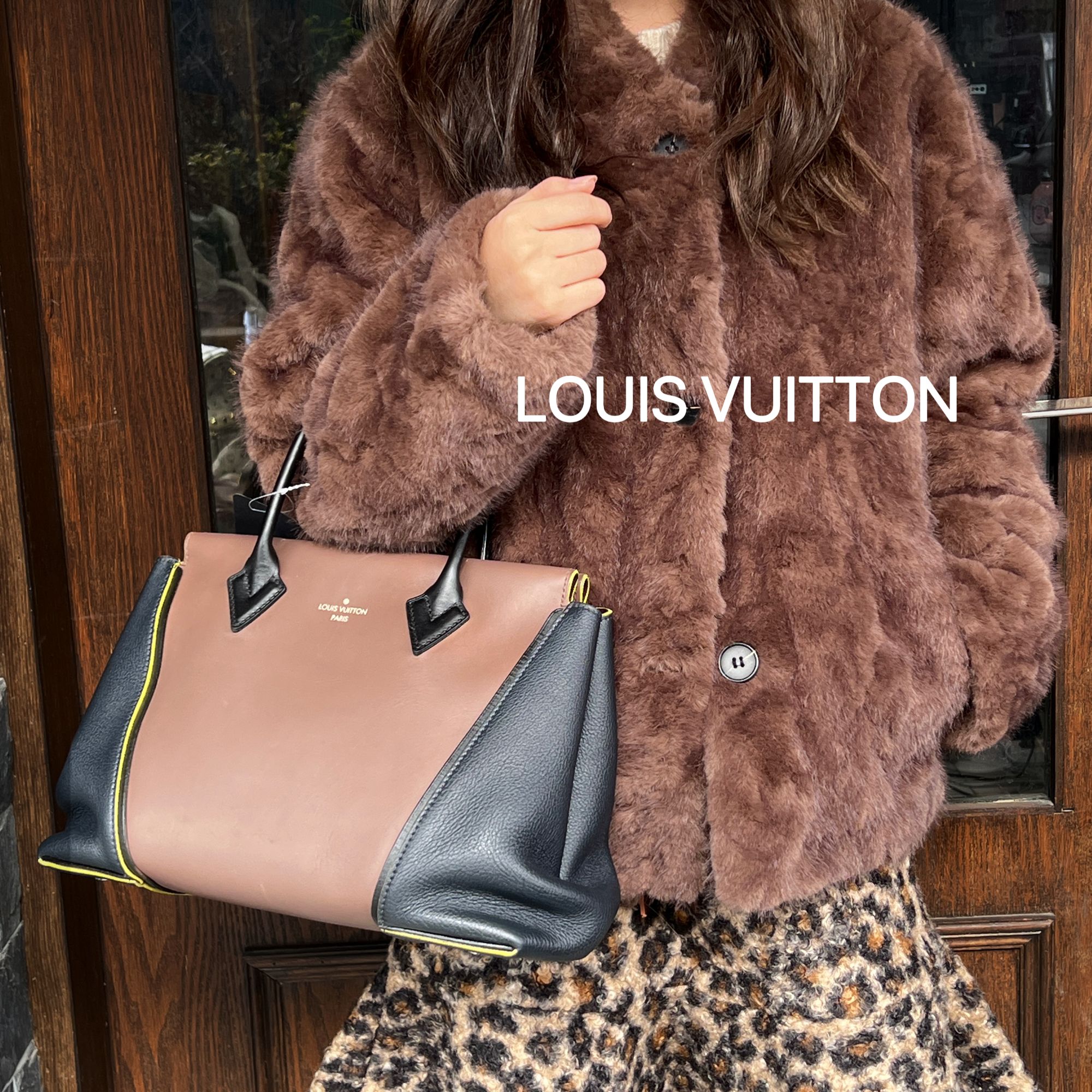 95新 LouisVuitton/路易威登 BXE03复古手提托特95新/代卖服务