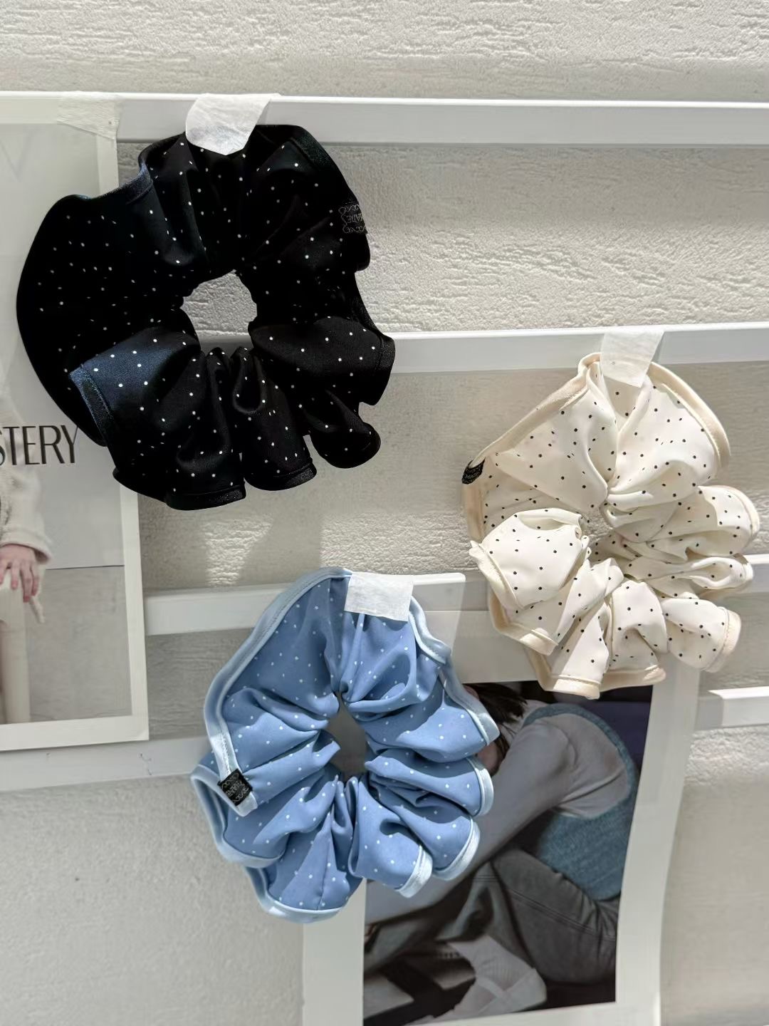 【柚子专属】小众发圈缎面韩版时尚优雅发绳皮筋头绳气质2025复古