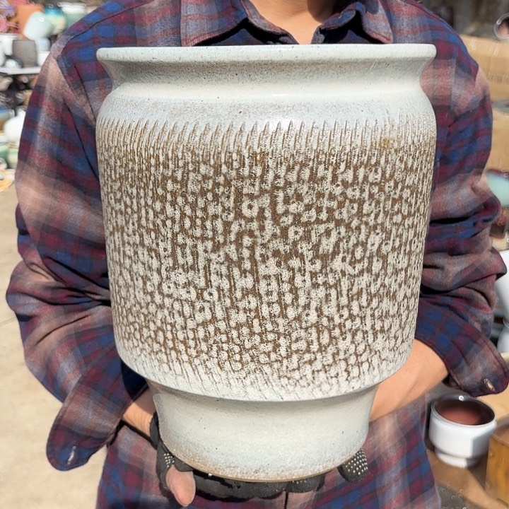 红陶复古泡泡口径25高度30