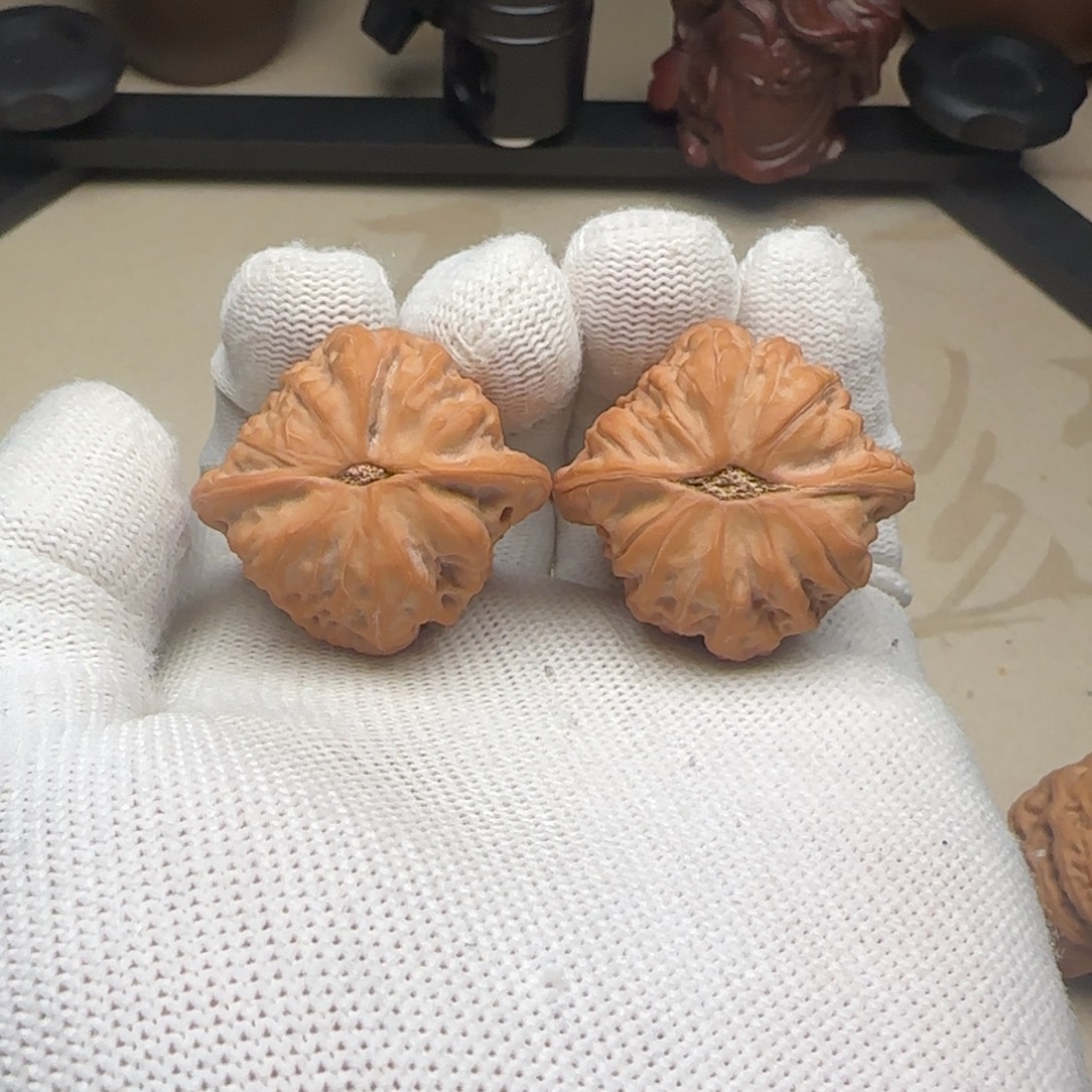 G***孟文玩核桃吊坠一代佛肚36