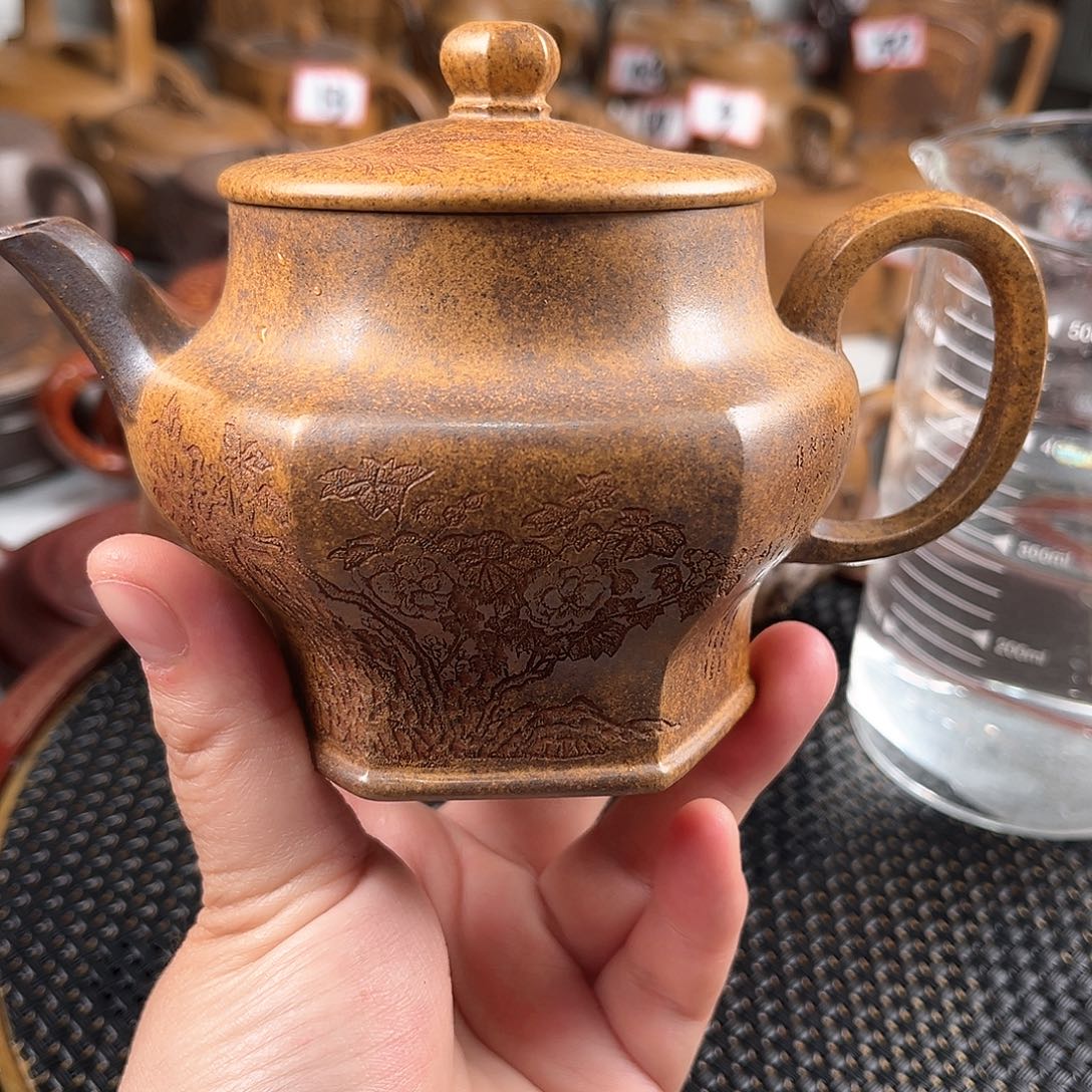 紫泥茶壶宜兴紫砂