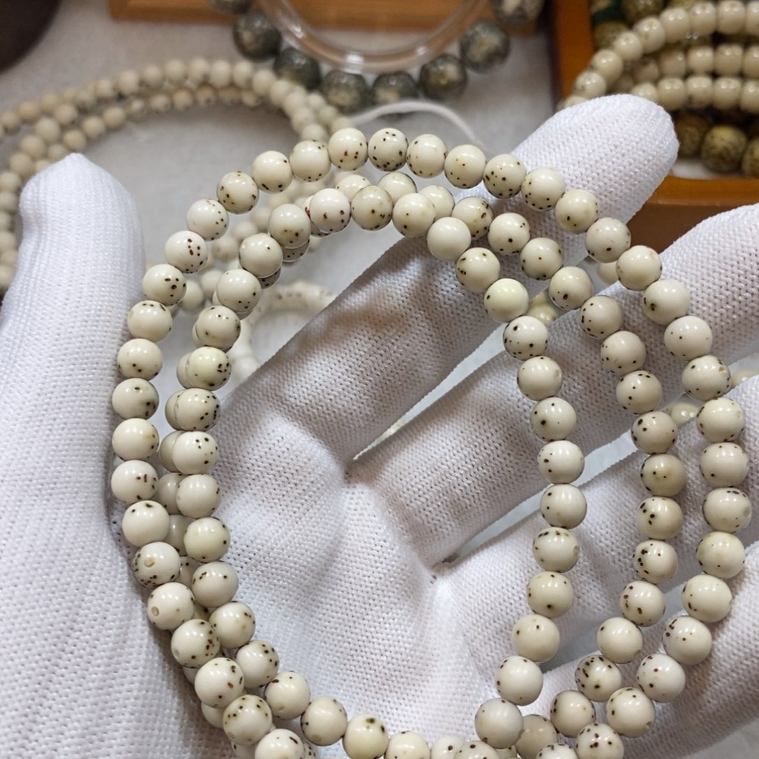 星月菩提手串石玉6圆