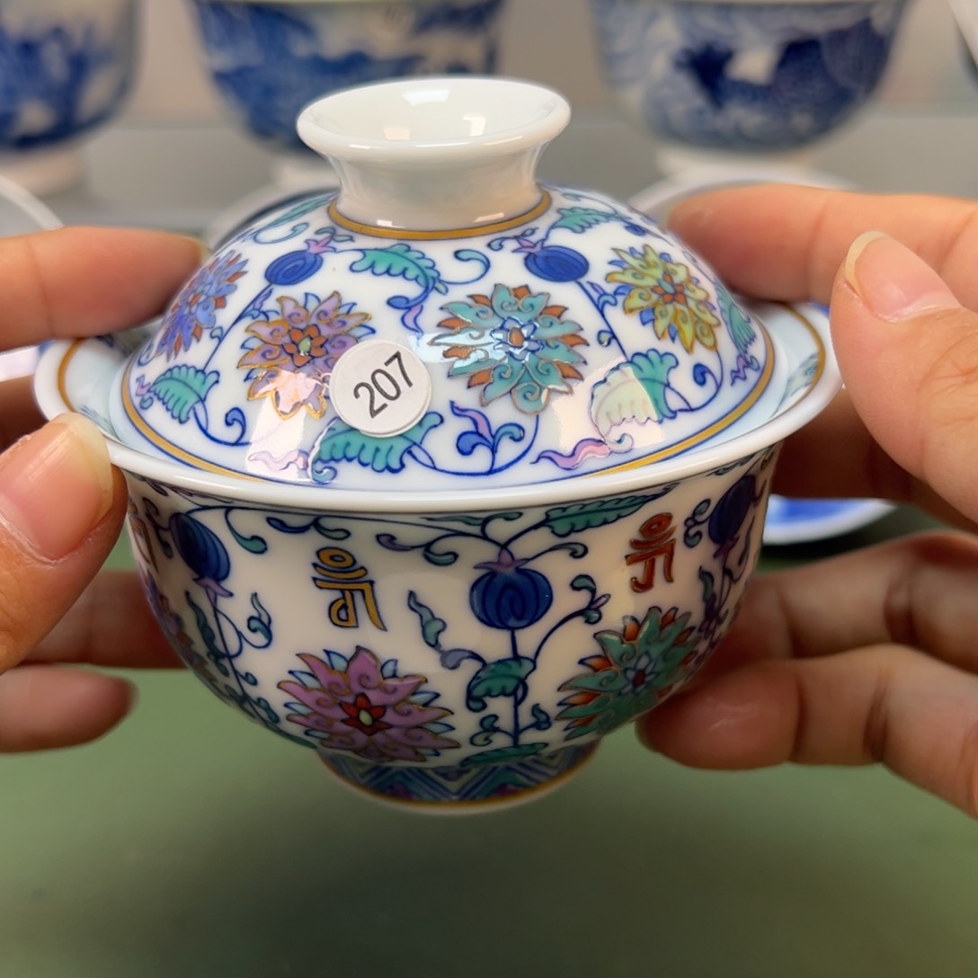 杯木木景德镇纯手绘茶具207