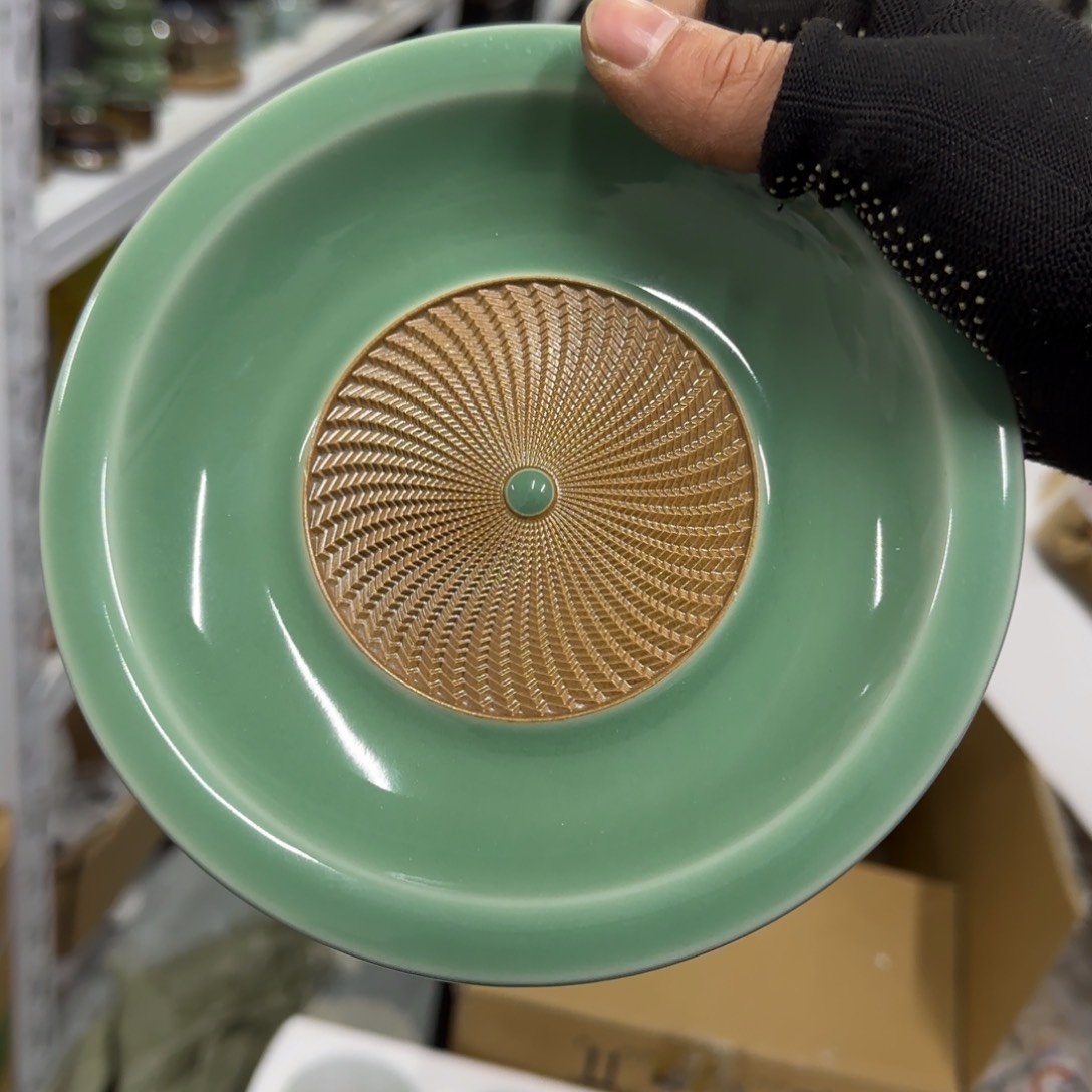 小金茶具青瓷茶器