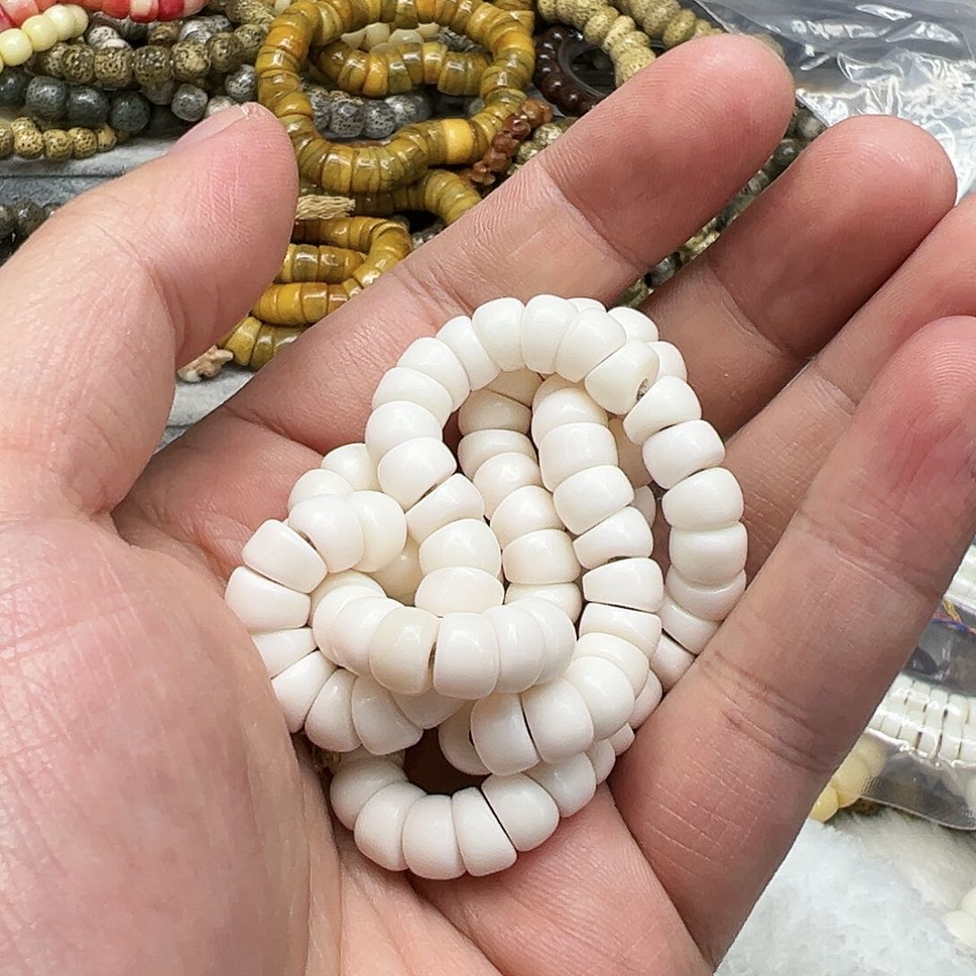驼骨手串/手链224白驼骨大肠0.8-108有粽裂