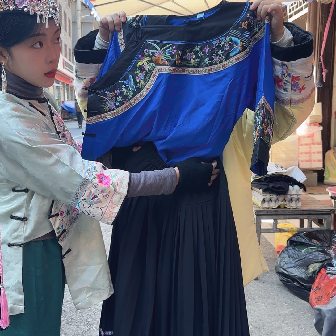 湘西苗族刺绣大花一套