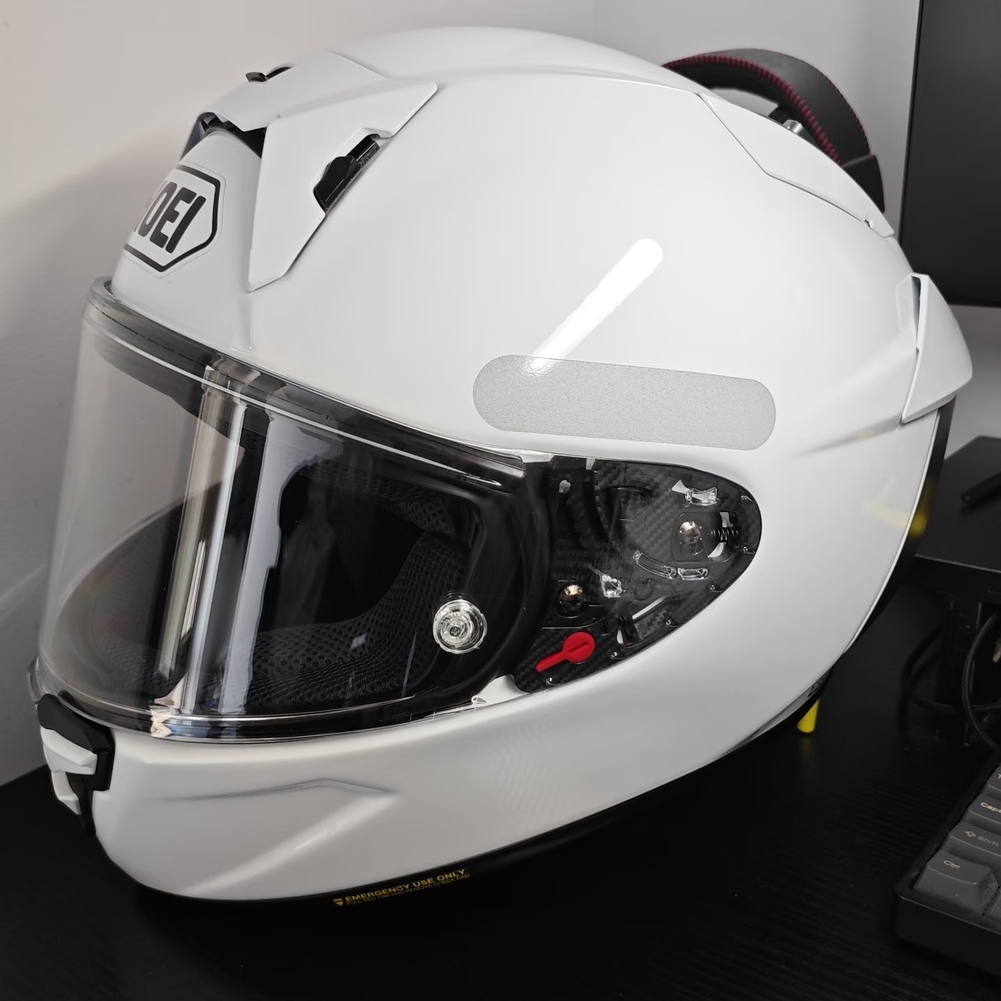SHOEI X15 亮白 L码 24出厂全盔头盔