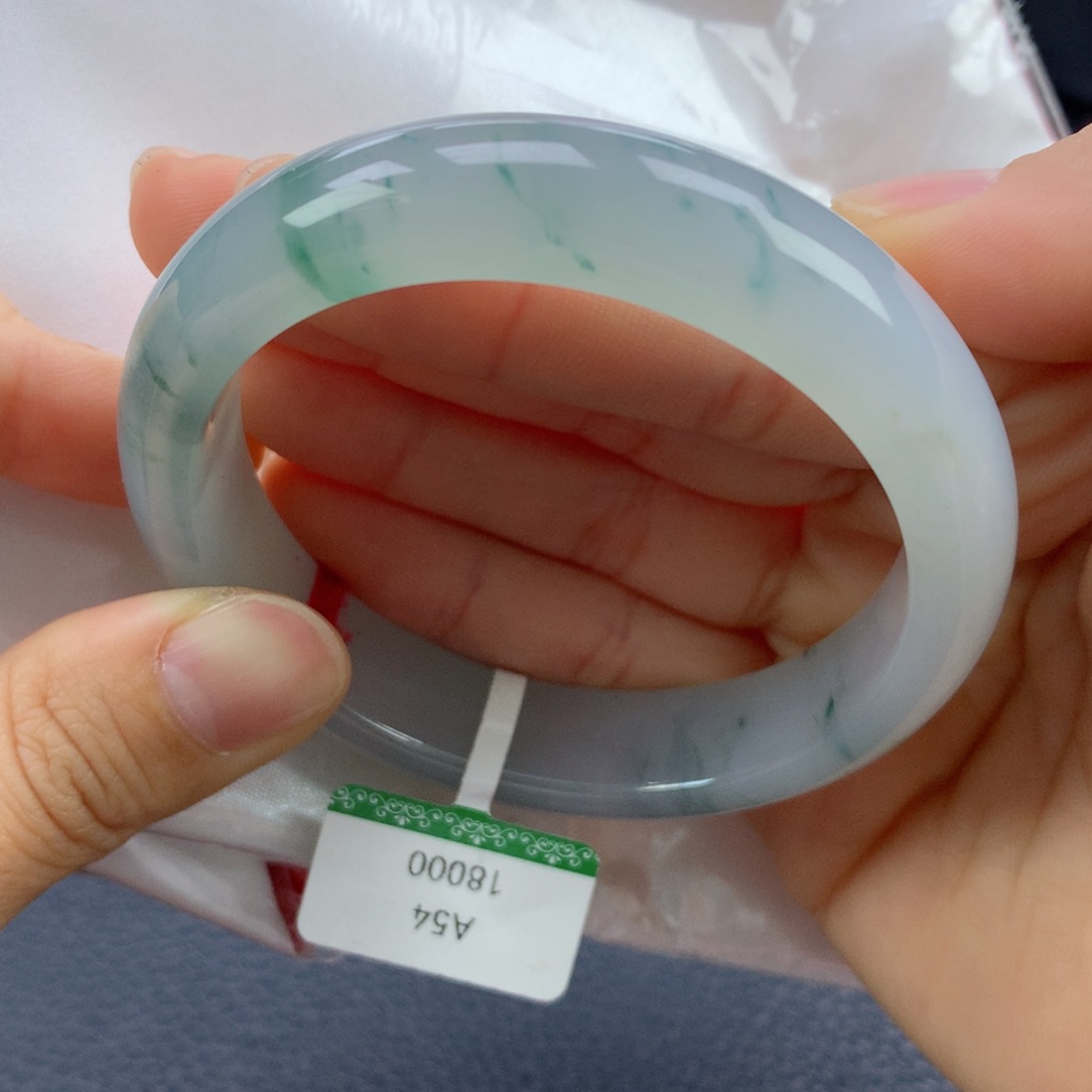 翡翠手镯未镶嵌54.8正