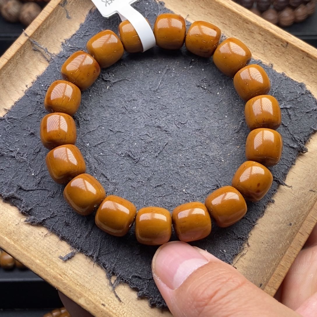 手串紫金鼠12.7mm天花板纯手工