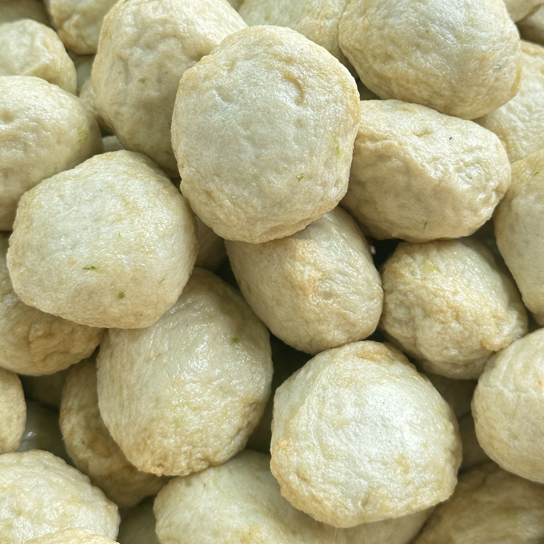 哥西鱼丸  口感软嫩、微微的弹牙、非常鲜甜的一款鱼丸