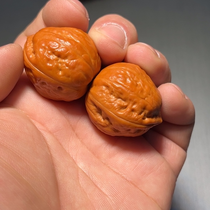 文玩核桃把件瓷娃娃584