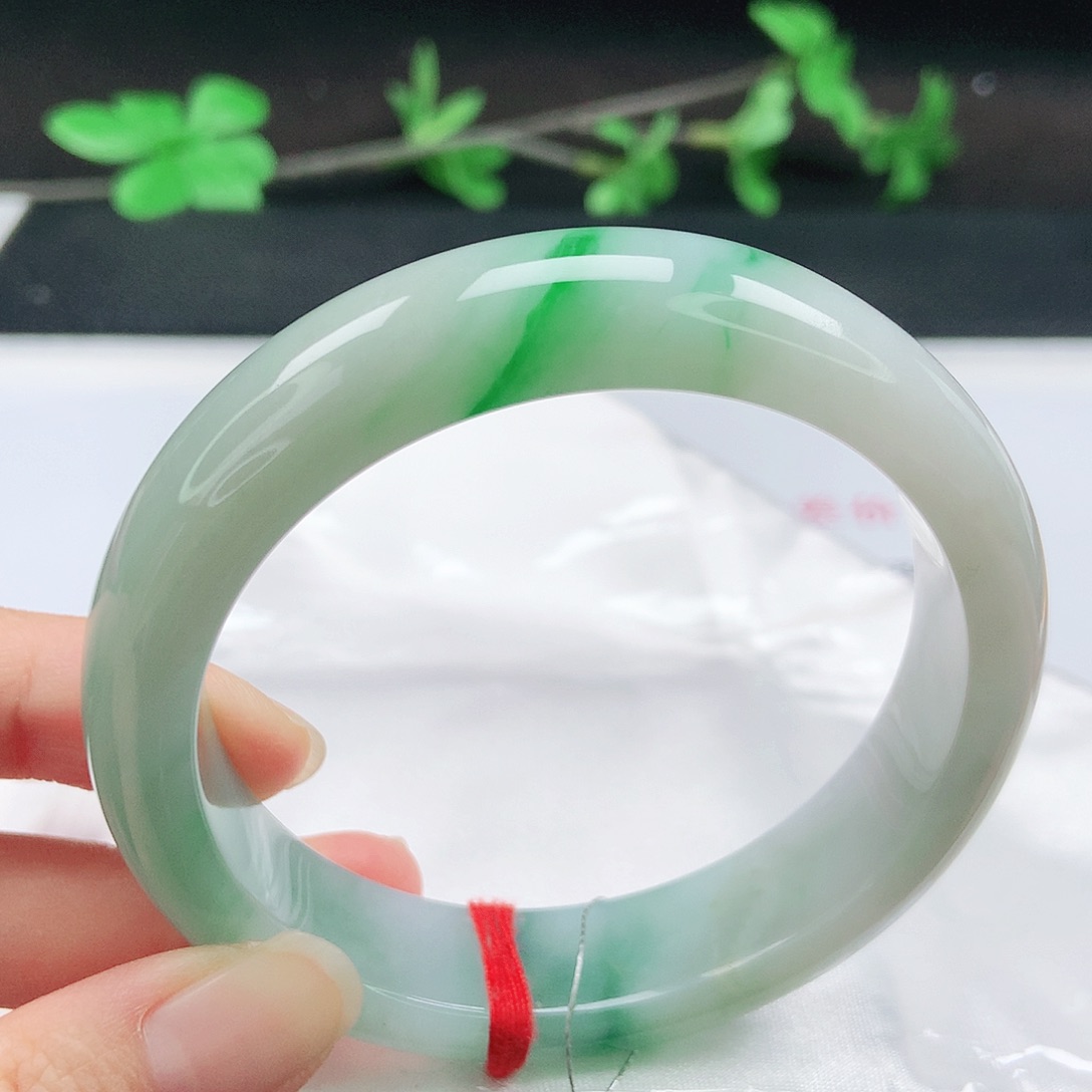 未镶嵌手镯翡翠61圈