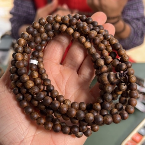 沉香手串紫棋沉水浮14克卡0.6多样性发1条