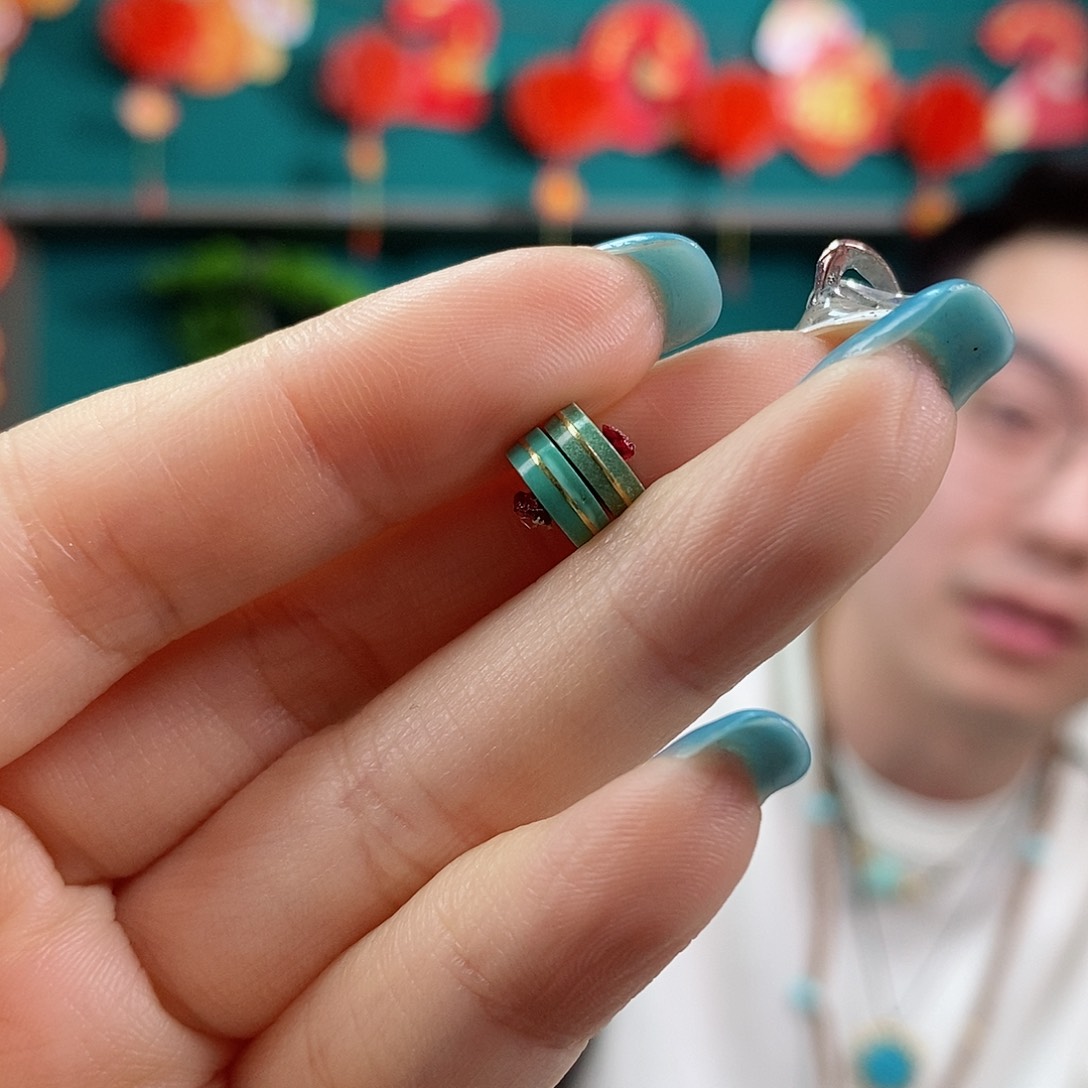 绿松石珠宝奇石未镶嵌