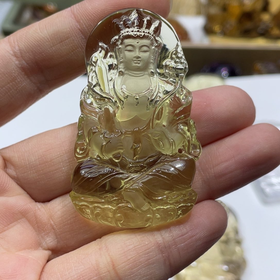 水晶颈饰未镶嵌定制