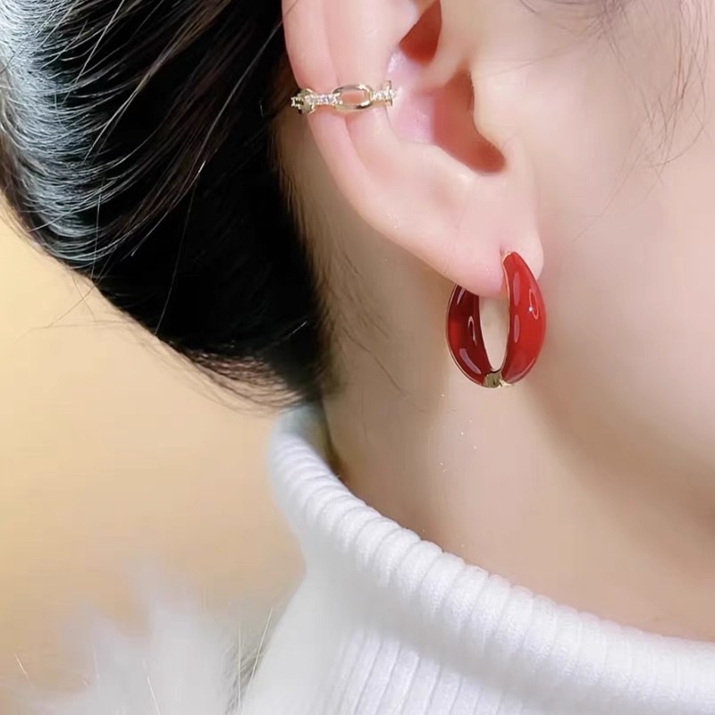 铜合金铜耳饰 铜合金S636 高端大气时尚简约百搭耳饰