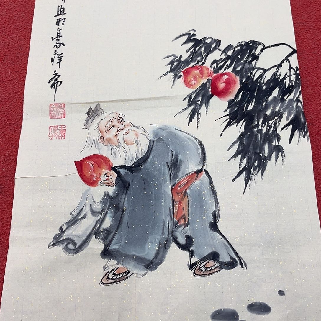 国画手绘国画作品