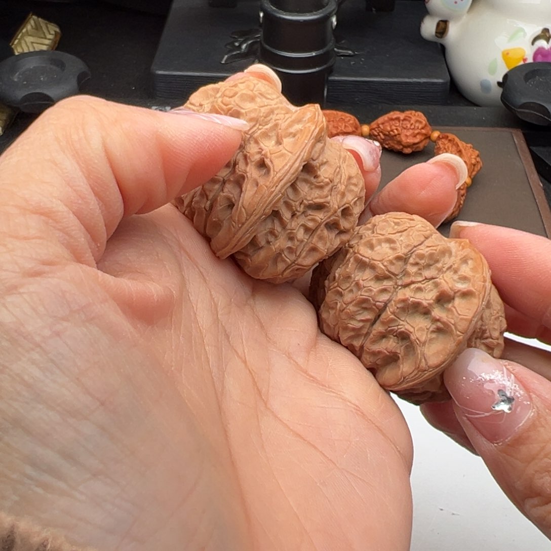 文玩核桃把件血麒麟41