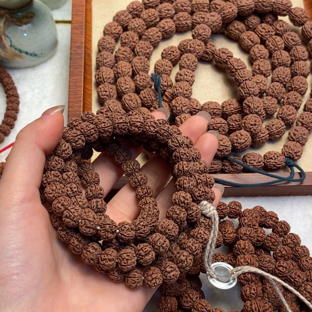 啦***啦吊坠金刚菩提凹底梅花