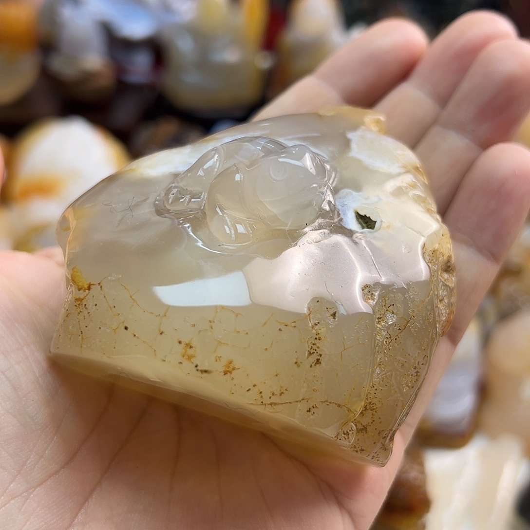 玛瑙/玉髓未镶嵌颈饰