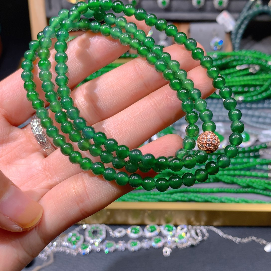 翡翠戒指未镶嵌天然翡翠