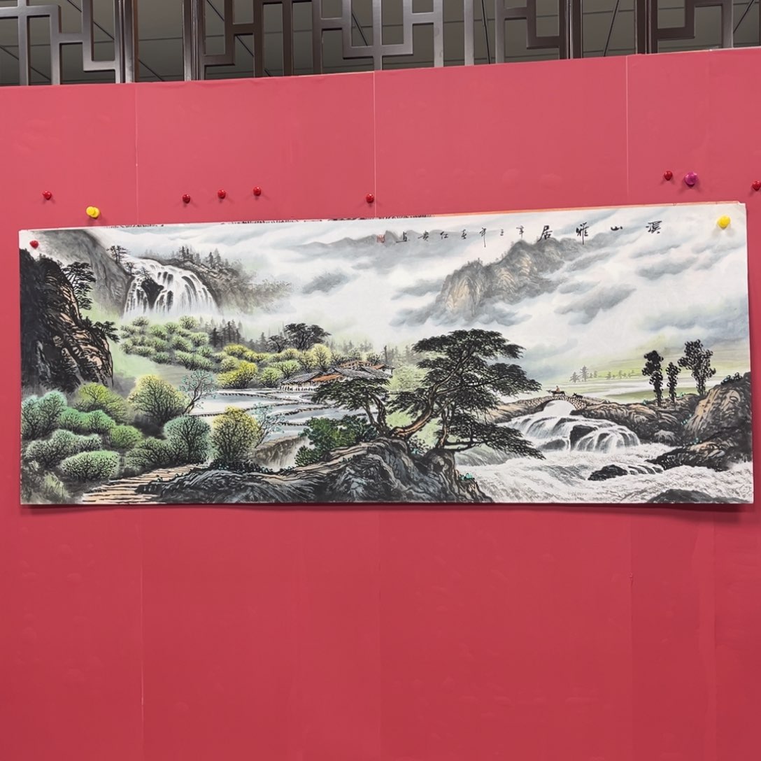 国画国画作品集一个由