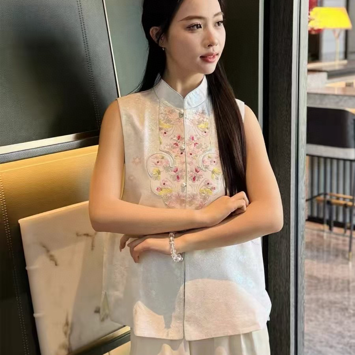 小花家罗马假日如意花螺马甲