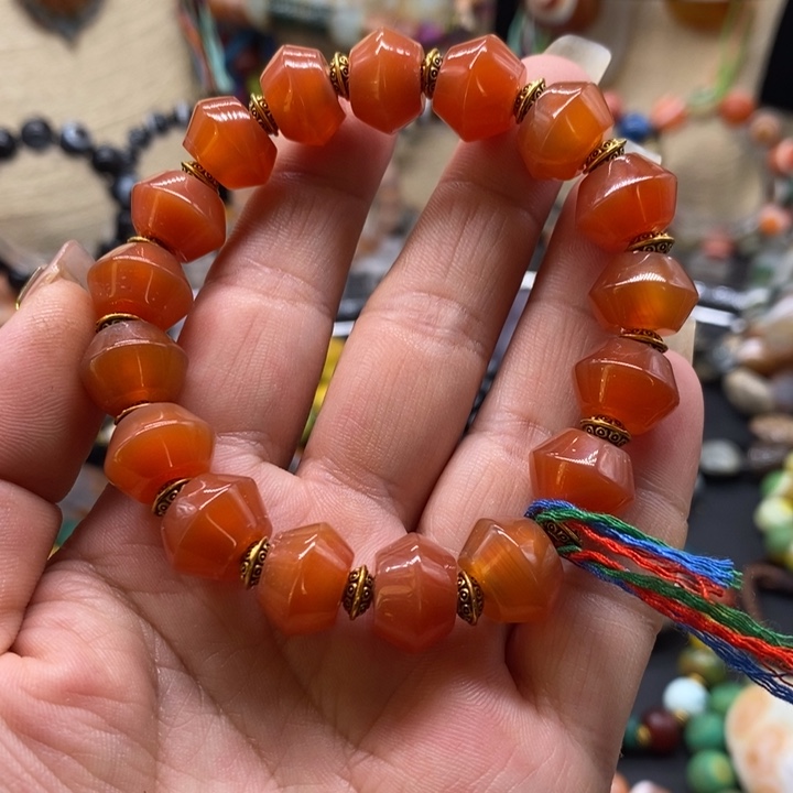 玛瑙/玉髓手链未镶嵌