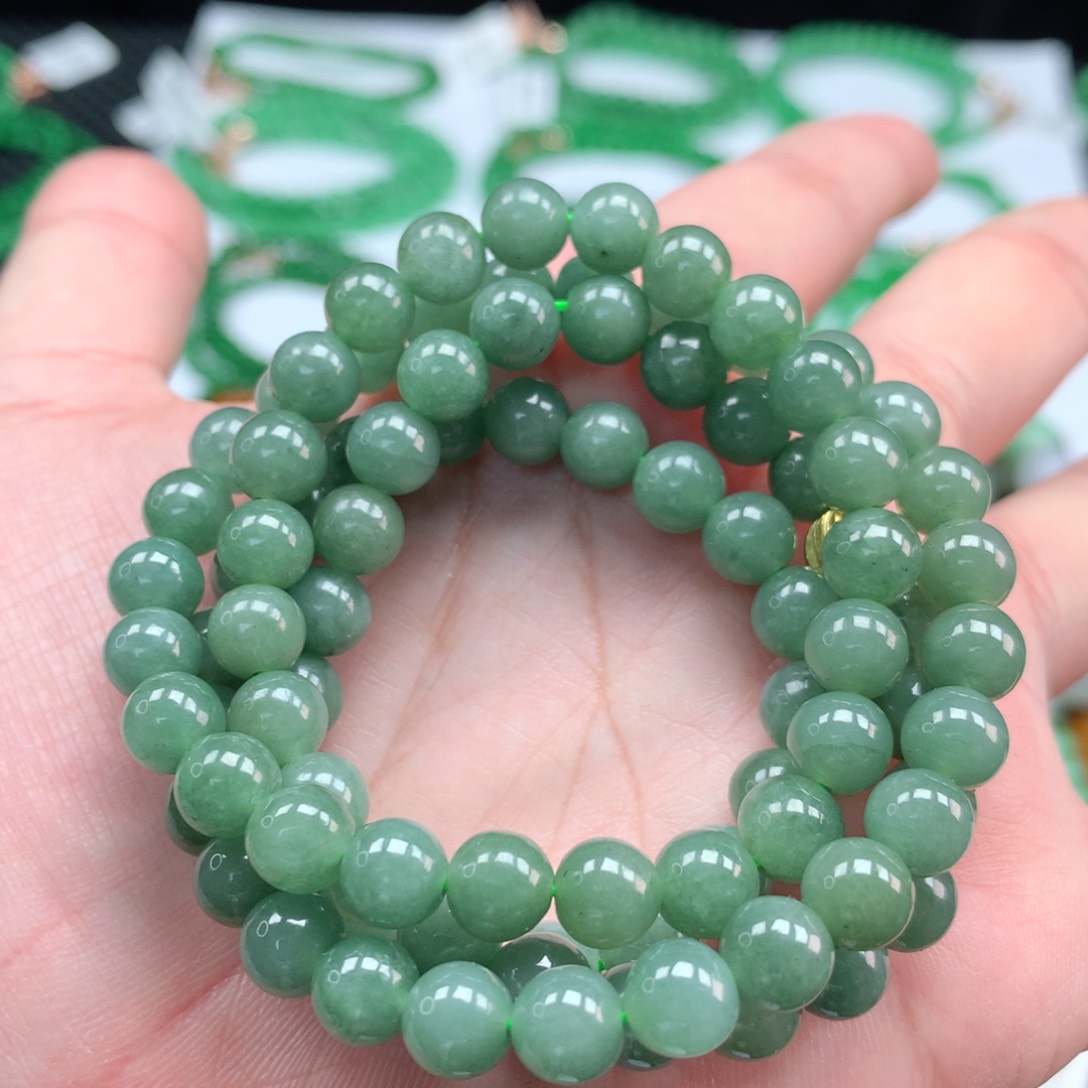 翡翠手链未镶嵌翡翠