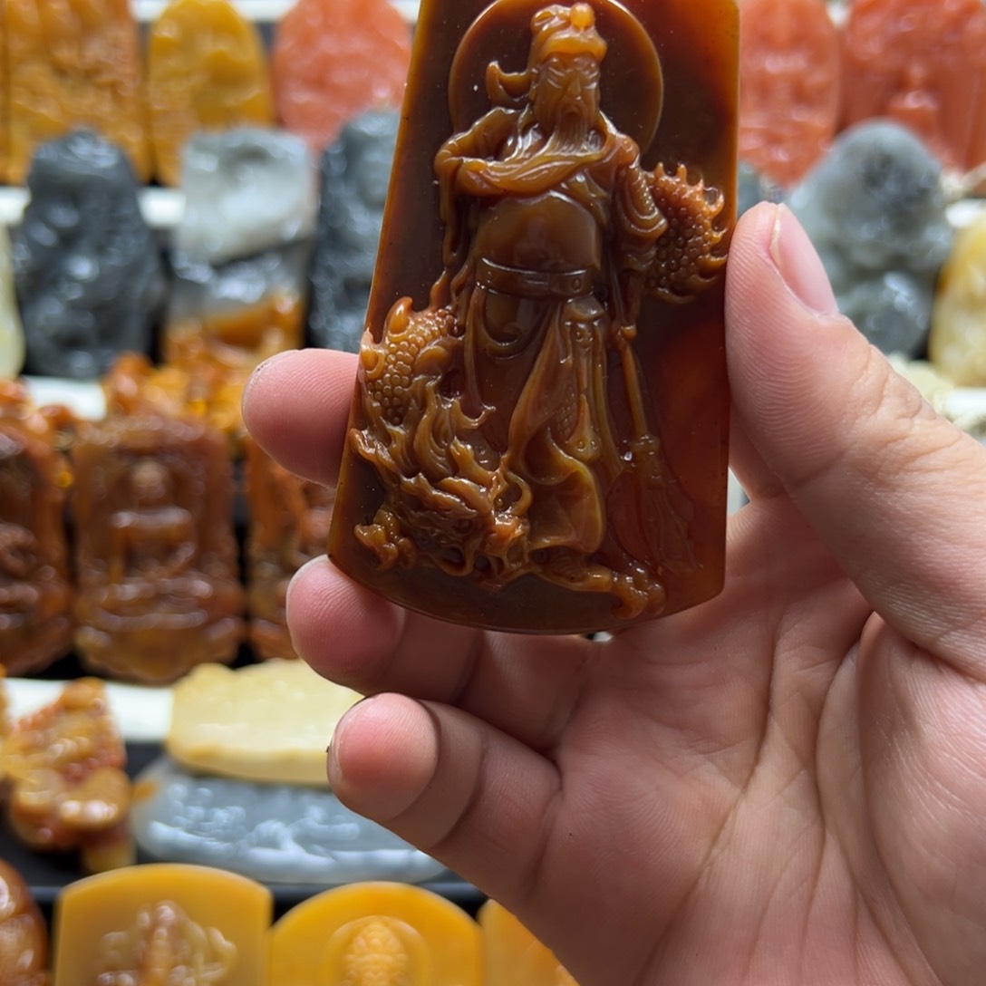 石英质玉（黄龙玉）黄龙玉未镶嵌