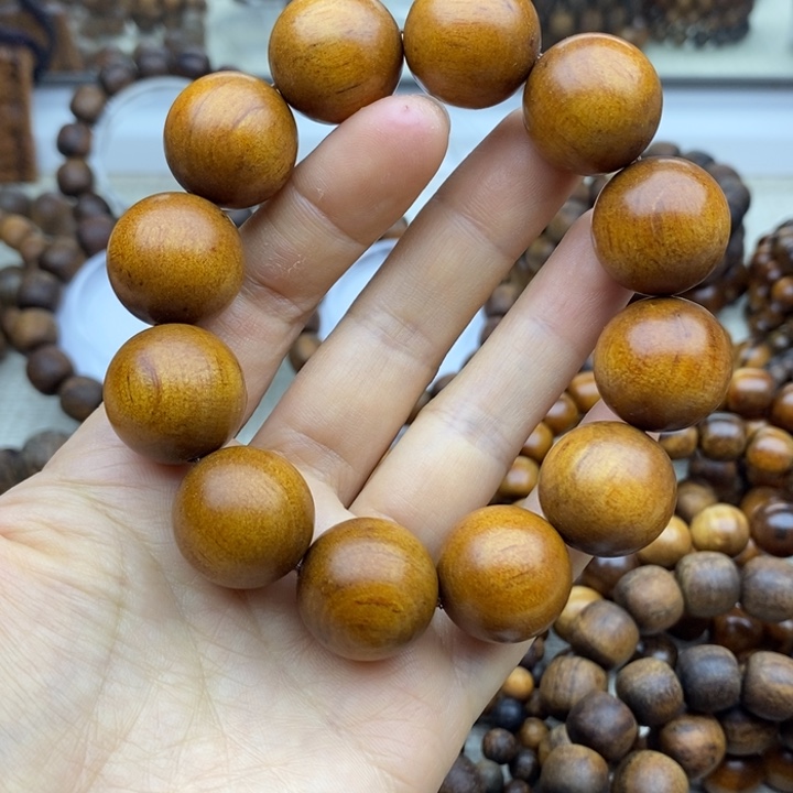 阿***绅贡木手串/手链印尼贡木20黄年糕