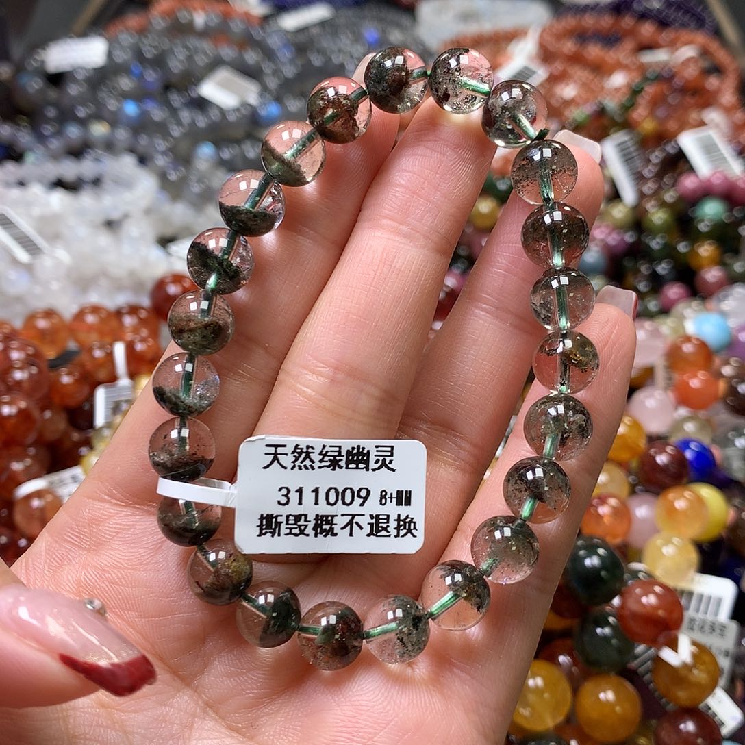 水晶手链未镶嵌，