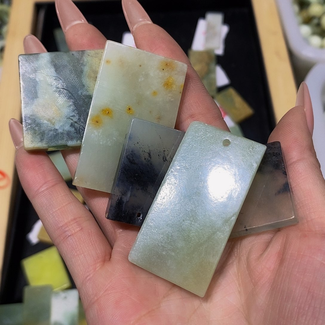 未镶嵌蛇纹石玉其他哇*～164