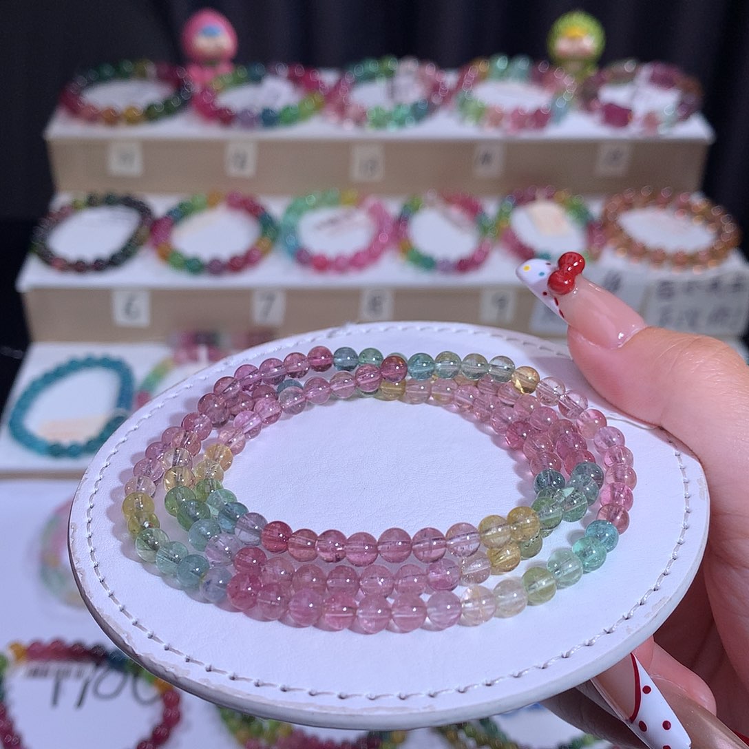 碧玺手链未镶嵌碧玺