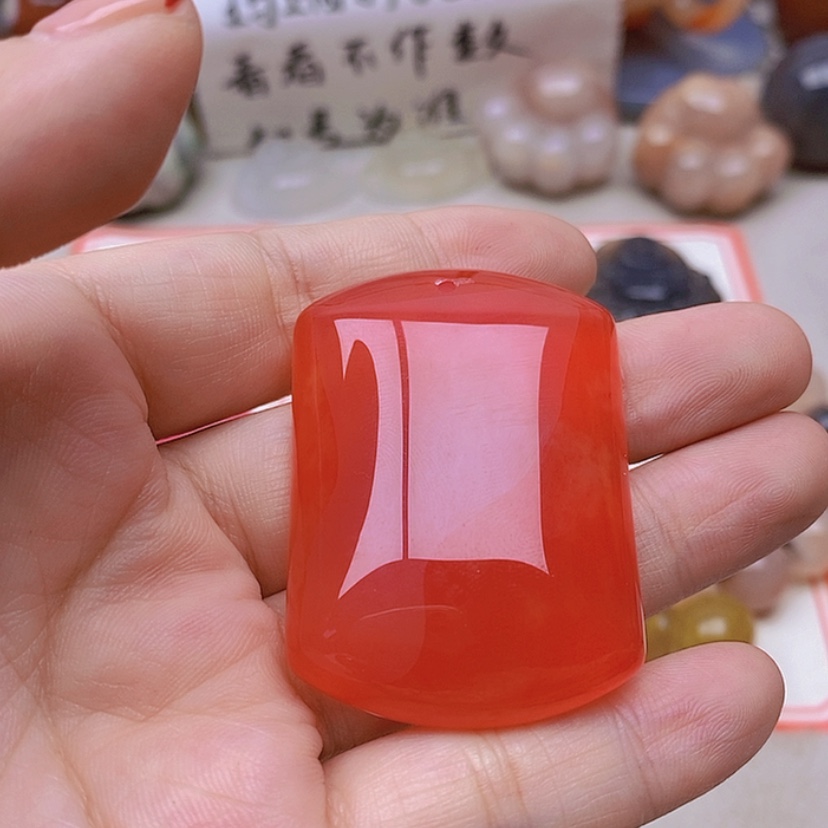 【闪购商品】未镶嵌玛瑙/玉髓珠宝半成品延****啡