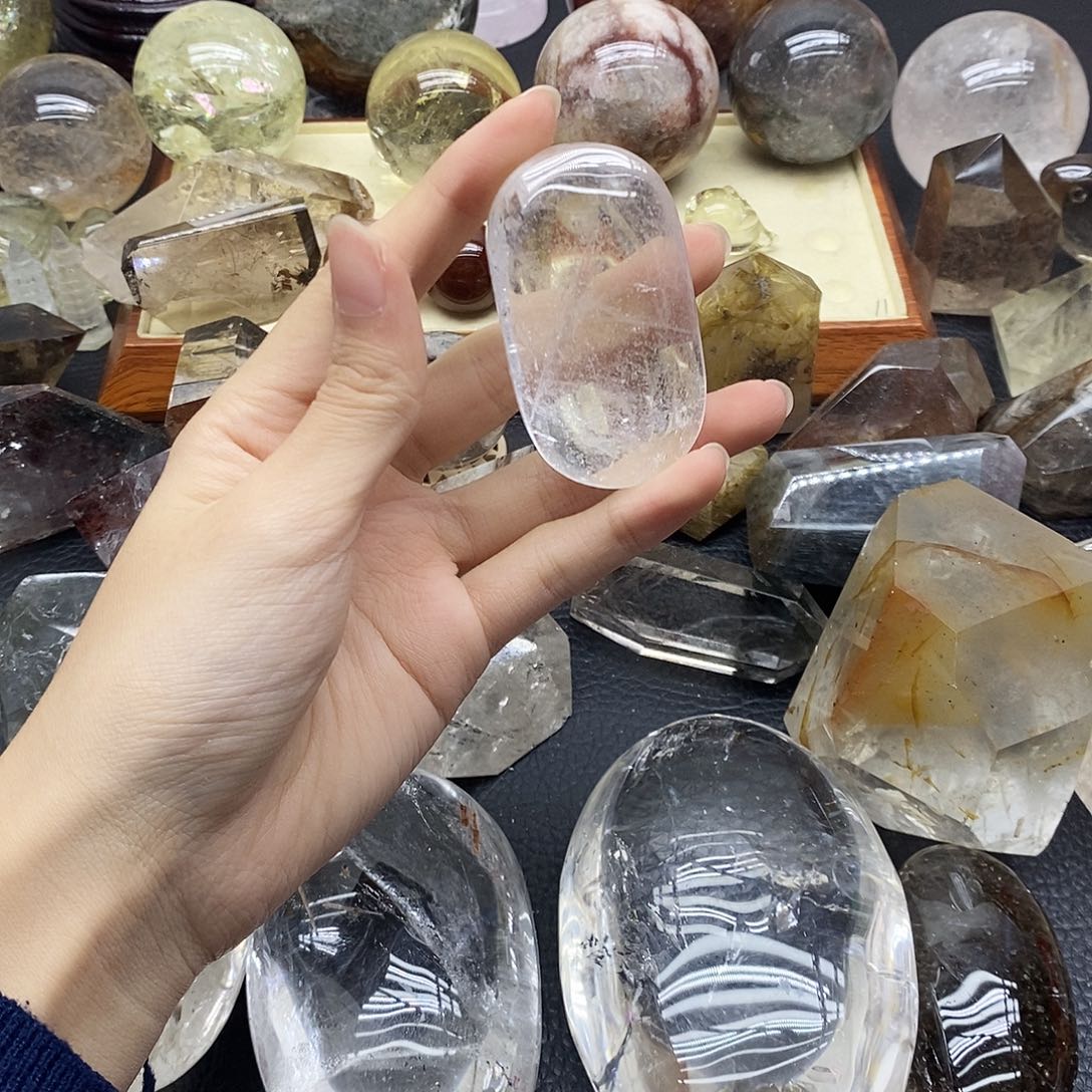 珠宝半成品水晶未镶嵌161水晶石