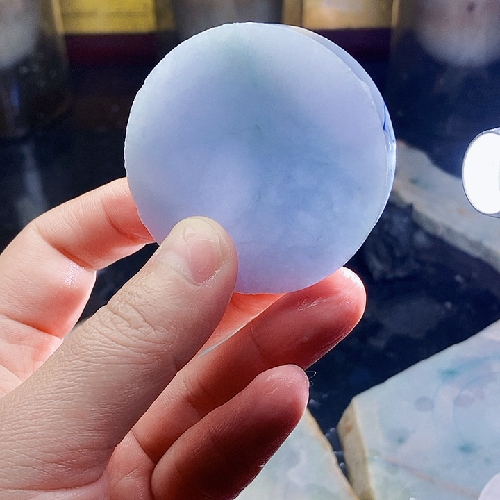 翡翠未镶嵌颈饰毛料22