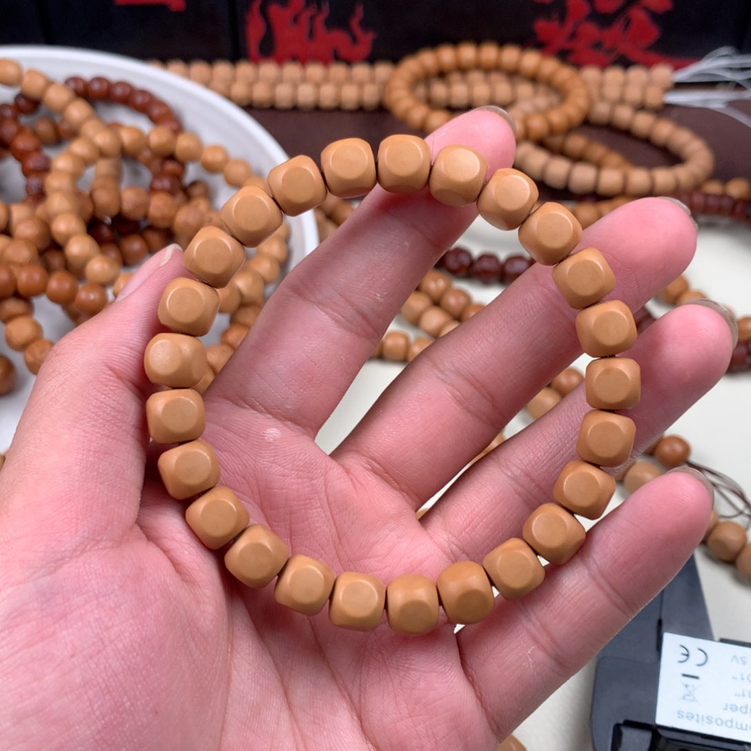 猴头核桃手串否***?全品纯手工六方