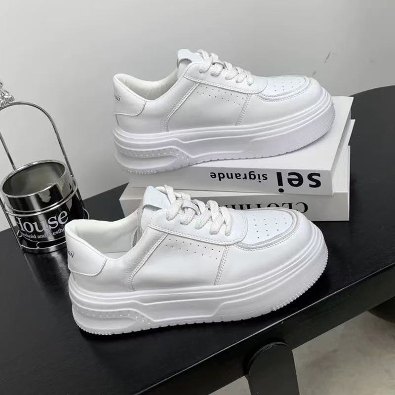 厚底百搭小白鞋女款休闲运动板鞋2319