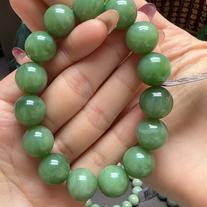 和田玉（碧玉）手串未镶嵌