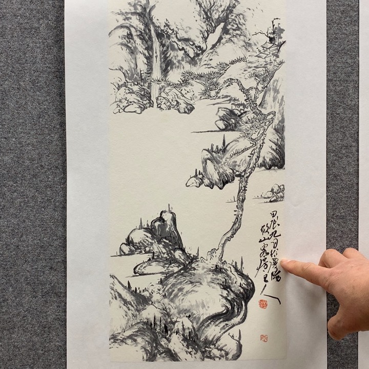 国画水墨丹青水墨