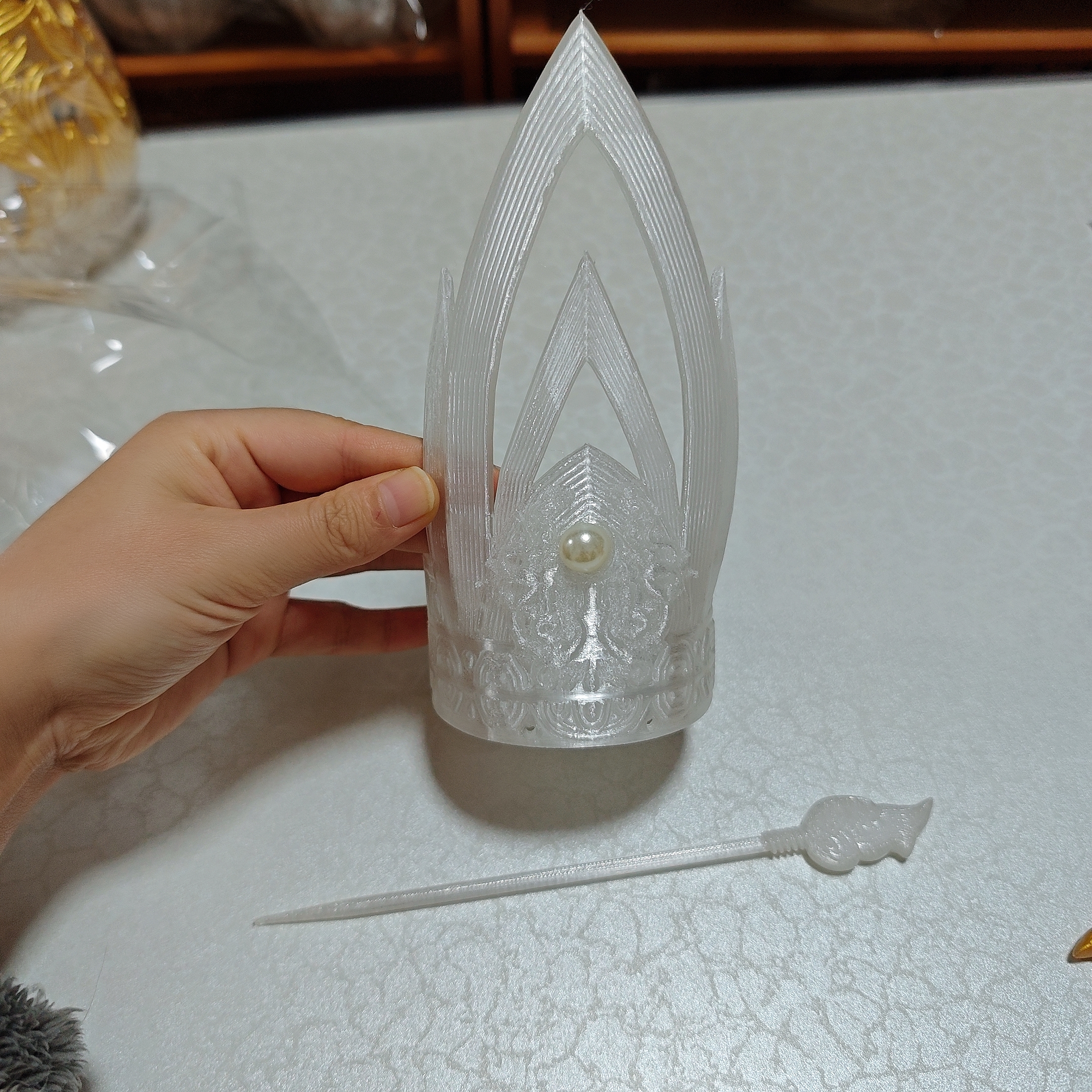 罗云熙皓衣行同款发冠3d打印