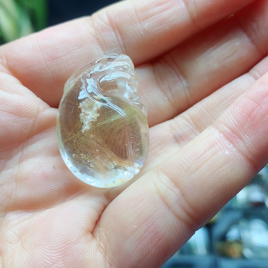 水晶珠宝半成品未镶嵌小**?